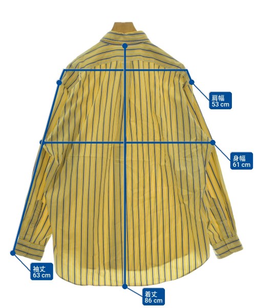 Ralph Lauren（ラルフローレン）カジュアルシャツ 黄 サイズ:XL メンズ/2200722591031