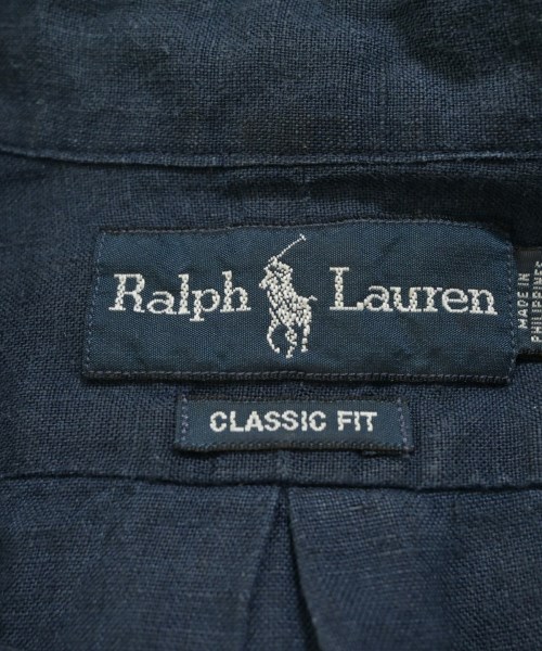 Ralph Lauren（ラルフローレン）カジュアルシャツ 紺 サイズ:XL メンズ/2200721235103