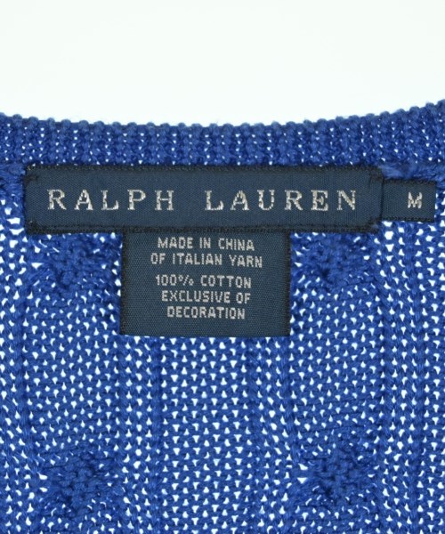 Ralph Lauren（ラルフローレン）ニット・セーター 青 サイズ:M レディース/2200724612079