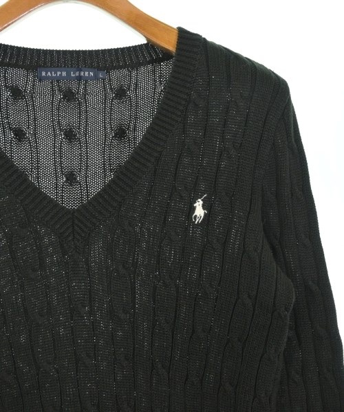 Ralph Lauren（ラルフローレン）ニット・セーター 黒 サイズ:L レディース/2200724612086