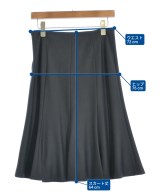Ralph Lauren（ラルフローレン）ひざ丈スカート 黒 サイズ:9(M位) レディース/2200676593037