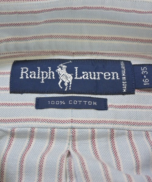 Ralph Lauren（ラルフローレン）ドレスシャツ 青 サイズ:16(L位) メンズ/2200680377067