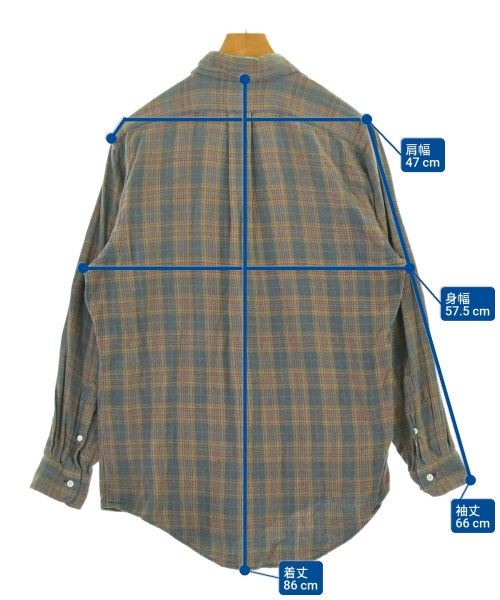Ralph Lauren（ラルフローレン）カジュアルシャツ 紺 サイズ:M メンズ/2200687487035