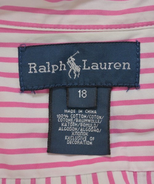 Polo Ralph Lauren（ポロラルフローレン）カジュアルシャツ ピンク サイズ:18(L位) レディース/2200686960102