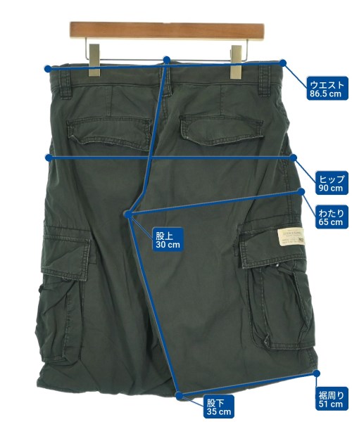 RALPH LAUREN DENIM&SUPPLY（ラルフローレンデニムアンドサプライ）ショートパンツ 緑 サイズ:32(L位) メンズ/2200686938422