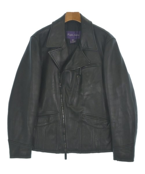 RALPH LAUREN PURPLE LABEL(ラルフローレンパープルレーベル)ライダース 黒 サイズ:M/2200666014016