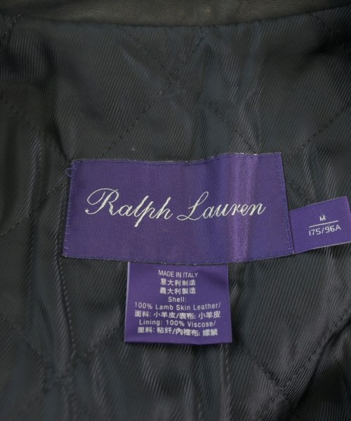 RALPH LAUREN PURPLE LABEL（ラルフローレンパープルレーベル）ライダース 黒 サイズ:M メンズ/2200666014016
