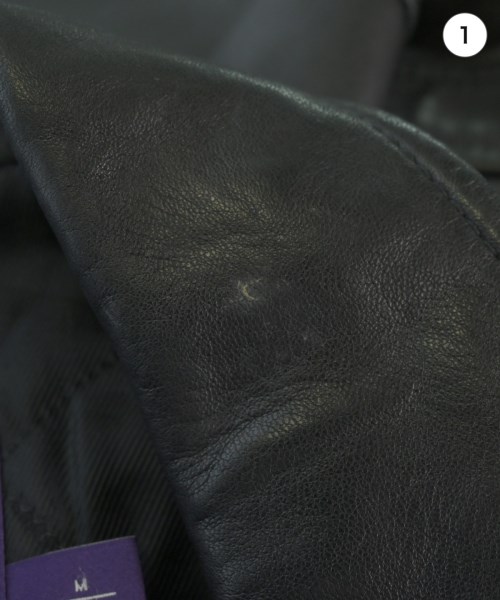 RALPH LAUREN PURPLE LABEL（ラルフローレンパープルレーベル）ライダース 黒 サイズ:M メンズ/2200666014016