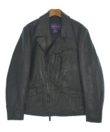 RALPH LAUREN PURPLE LABEL（ラルフローレンパープルレーベル）ライダース 黒 サイズ:M メンズ/2200666014016