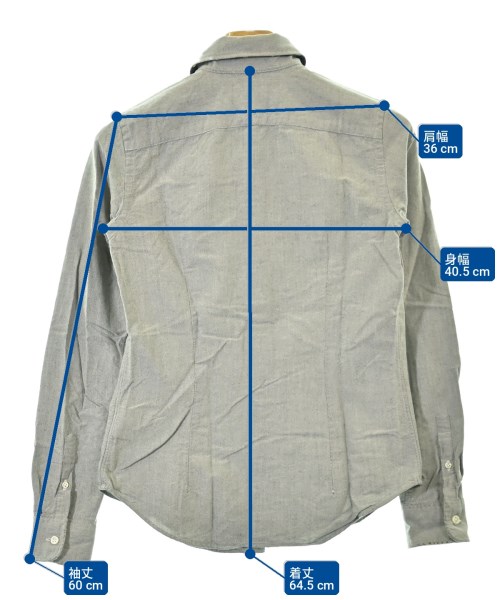Ralph Lauren Rugby（ラルフローレンラグビー）カジュアルシャツ グレー サイズ:2(M位) レディース/2200712380027