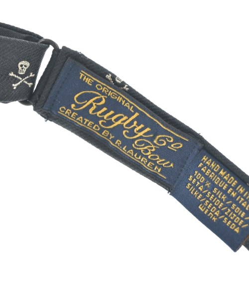 Ralph Lauren Rugby（ラルフローレンラグビー）ネクタイ 黒 サイズ:- メンズ/2200687096015