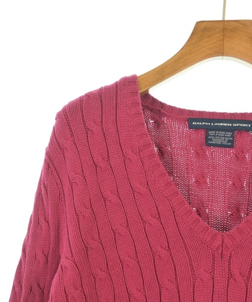 RALPH LAUREN SPORT（ラルフ　ローレン　スポーツ）ニット・セーター ピンク サイズ:M レディース/2200620671026