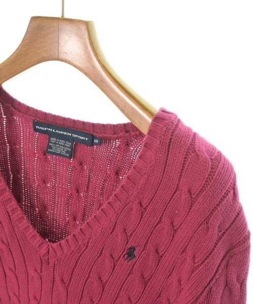 RALPH LAUREN SPORT（ラルフ　ローレン　スポーツ）ニット・セーター ピンク サイズ:M レディース/2200620671026