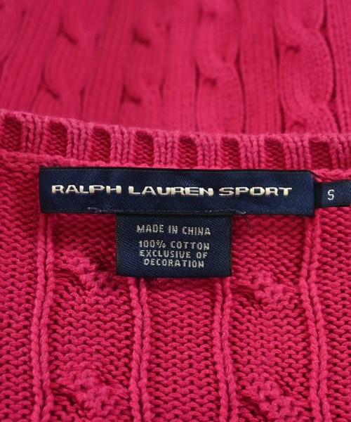 RALPH LAUREN SPORT（ラルフ　ローレン　スポーツ）ニット・セーター ピンク サイズ:S レディース/2200669138023