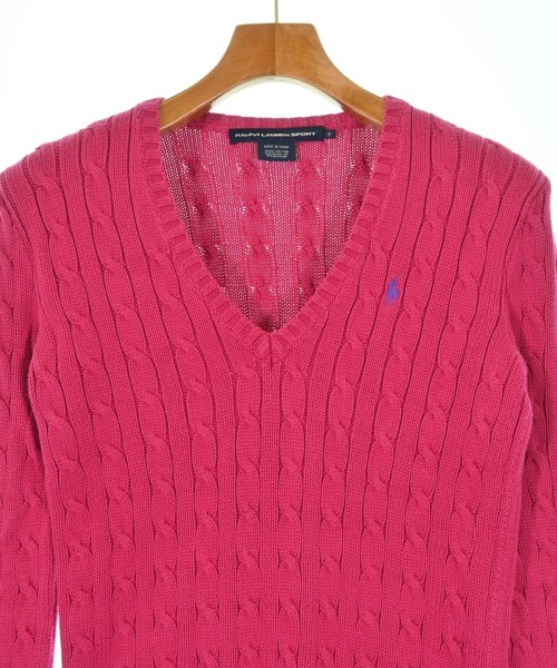 RALPH LAUREN SPORT（ラルフ　ローレン　スポーツ）ニット・セーター ピンク サイズ:S レディース/2200669138023