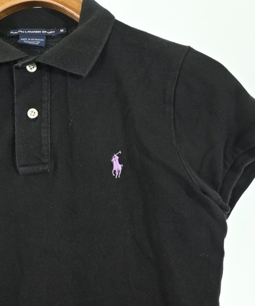 RALPH LAUREN SPORT（ラルフ　ローレン　スポーツ）ポロシャツ 黒 サイズ:M レディース/2200699091022