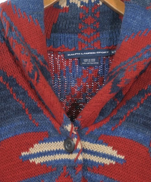 RALPH LAUREN SPORT（ラルフ　ローレン　スポーツ）カーディガン 赤 サイズ:M メンズ/2200633836351