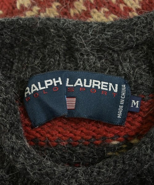 RALPH LAUREN SPORT（ラルフ　ローレン　スポーツ）ニット・セーター 赤 サイズ:M レディース/2200642001207