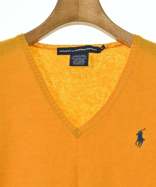 RALPH LAUREN SPORT（ラルフ　ローレン　スポーツ）ニット・セーター 黄 サイズ:M レディース/2200703265210