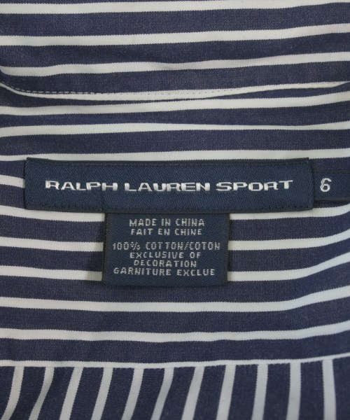 RALPH LAUREN SPORT（ラルフ　ローレン　スポーツ）カジュアルシャツ 紺 サイズ:6(M位) レディース/2200704241435