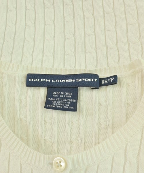 RALPH LAUREN SPORT（ラルフ　ローレン　スポーツ）カーディガン 白 サイズ:XS レディース/2200718952211