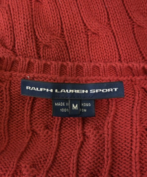 RALPH LAUREN SPORT（ラルフ　ローレン　スポーツ）ニット・セーター 赤 サイズ:M レディース/2200717442065