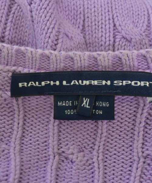 RALPH LAUREN SPORT（ラルフ　ローレン　スポーツ）ニット・セーター 紫 サイズ:XL レディース/2200725820022