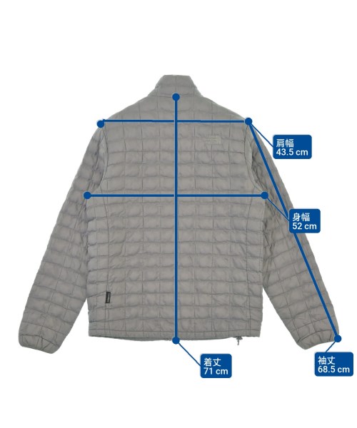 THE NORTH FACE（ザノースフェイス）ダウンジャケット/ダウンベスト グレー サイズ:M メンズ/2200627990014