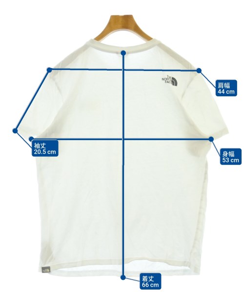 THE NORTH FACE（ザノースフェイス）Tシャツ・カットソー 白 サイズ:L メンズ/2200614003253