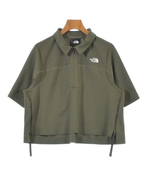 THE NORTH FACE(ザ　ノースフェイス)ポロシャツ カーキ サイズ:M/2200652713107
