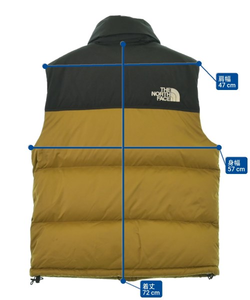 THE NORTH FACE（ザノースフェイス）ダウンジャケット/ダウンベスト ベージュ サイズ:S メンズ/2200658650093