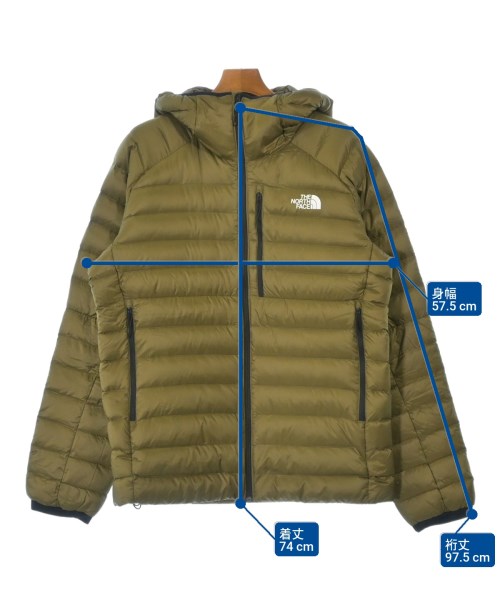 THE NORTH FACE（ザノースフェイス）ダウンジャケット/ダウンベスト カーキ サイズ:L メンズ/2200645143102