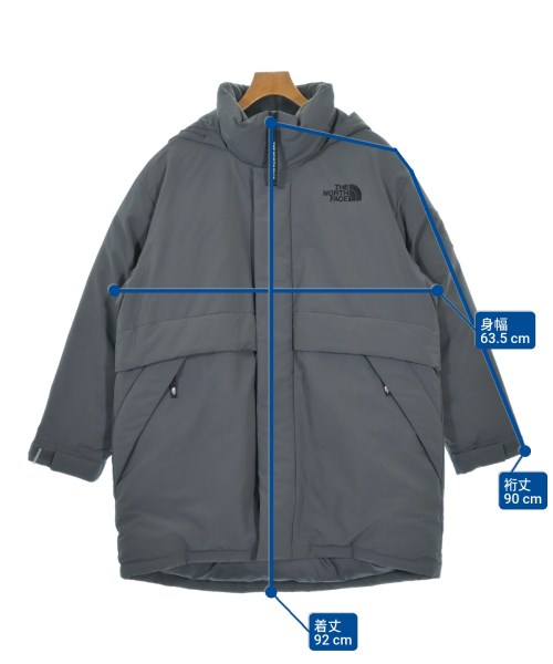 THE NORTH FACE（ザノースフェイス）ダウンジャケット/ダウンベスト グレー サイズ:S メンズ/2200645954012
