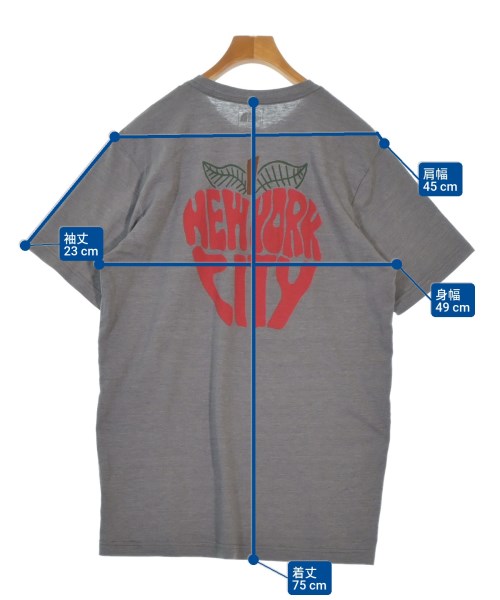 THE NORTH FACE（ザノースフェイス）Tシャツ・カットソー グレー サイズ:L メンズ/2200671977122