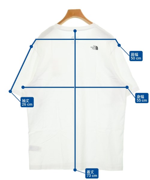 THE NORTH FACE（ザノースフェイス）Tシャツ・カットソー 白 サイズ:XL メンズ/2200732138196
