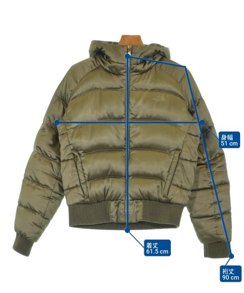 THE NORTH FACE（ザノースフェイス）ダウンジャケット/ダウンベスト カーキ サイズ:M レディース/2200736227018