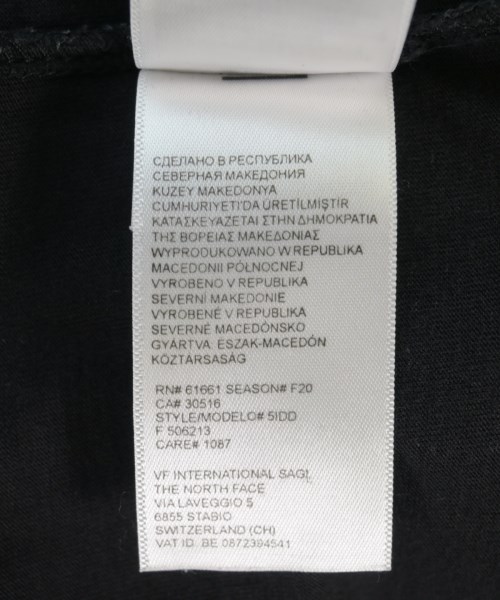 THE NORTH FACE（ザノースフェイス）Tシャツ・カットソー 黒 サイズ:M メンズ/2200724524037