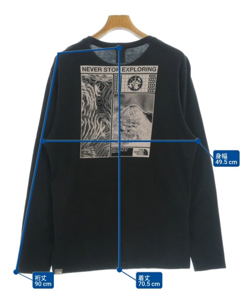 THE NORTH FACE（ザノースフェイス）Tシャツ・カットソー 黒 サイズ:M メンズ/2200724524037