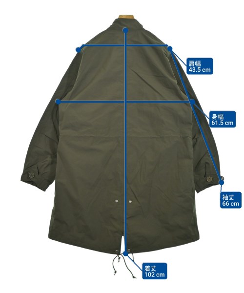 THE NORTH FACE PURPLE LABEL（ザノースフェイスパープルレーベル）モッズコート カーキ サイズ:M メンズ/2200649316014