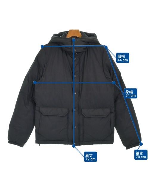 THE NORTH FACE PURPLE LABEL（ザノースフェイスパープルレーベル）ダウンジャケット/ダウンベスト 黒 サイズ:L メンズ/2200736279055