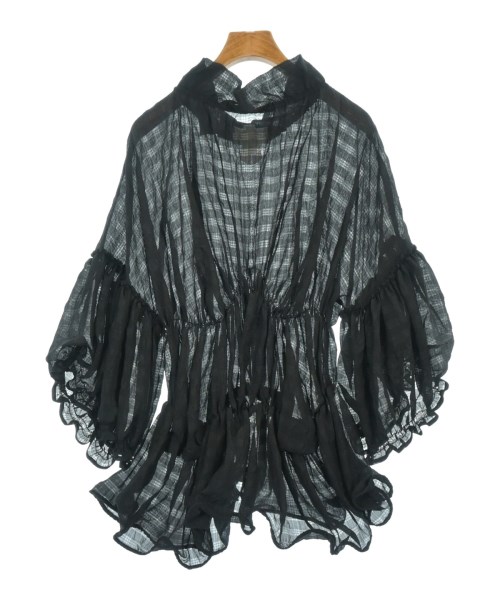 HOUGA（ホウガ）ブラウス 黒 サイズ:F レディース/2200619466015