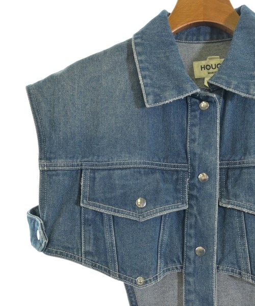 HOUGA（ホウガ）ベスト 青 サイズ:F レディース/2200659700032