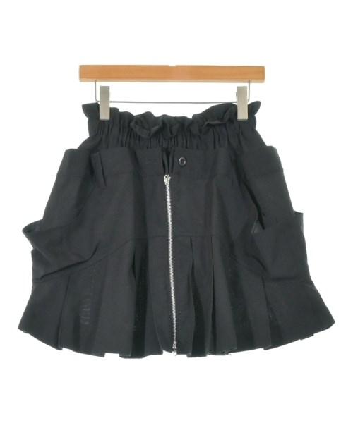 HOUGA(ホウガ)ミニスカート 黒 サイズ:-(S位)/2200641963094