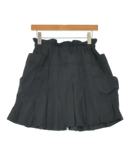 HOUGA（ホウガ）ミニスカート 黒 サイズ:-(S位) レディース/2200641963094