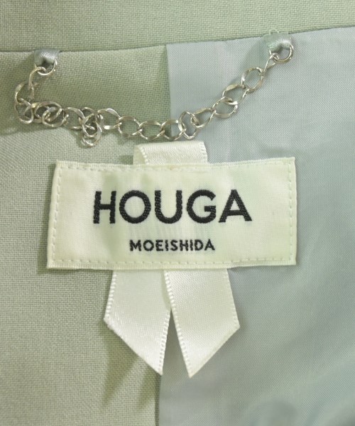 HOUGA（ホウガ）カジュアルジャケット 緑 サイズ:F レディース/2200684668031