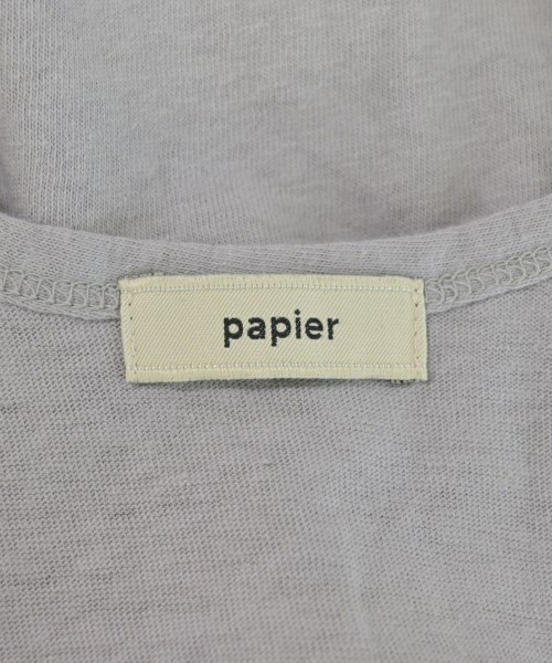 papier（パピエ）タンクトップ グレー サイズ:F レディース/2200715247051