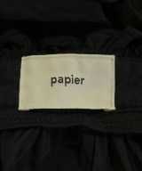 papier（パピエ）ブラウス 黒 サイズ:F レディース/2200707944012