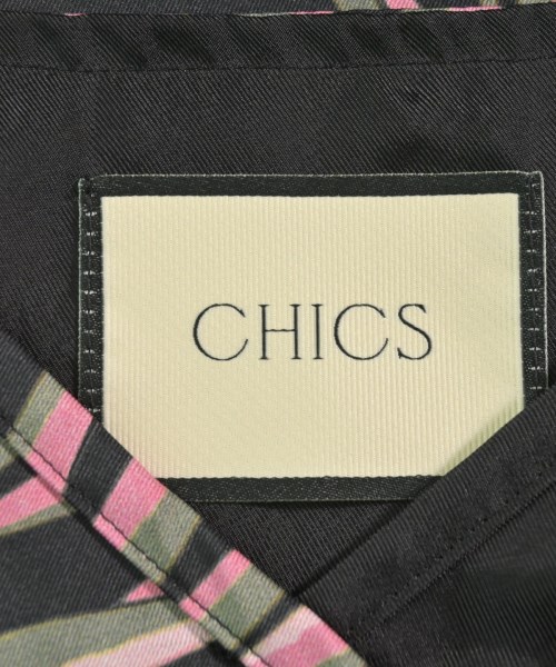 CHICS（シックス）ワンピース 黒 サイズ:38(M位) レディース/2200603407093