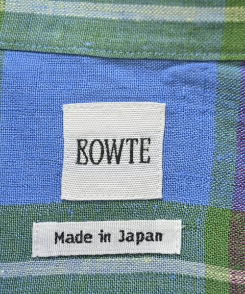 BOWTE（バウト）ブラウス 青 サイズ:F レディース/2200680843050