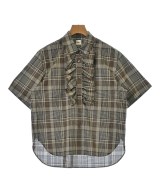 BOWTE（バウト）カジュアルシャツ 茶 サイズ:1(S位) レディース/2200643943094